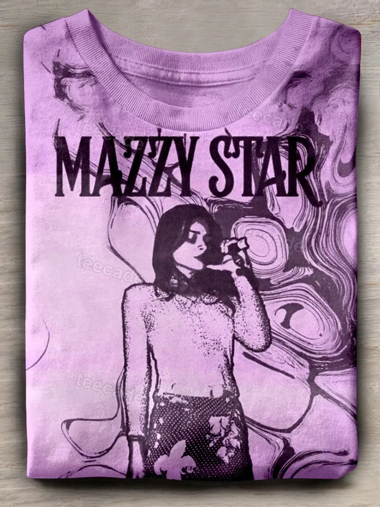 Teecade Mazzy Star Band Art Print T-shirt