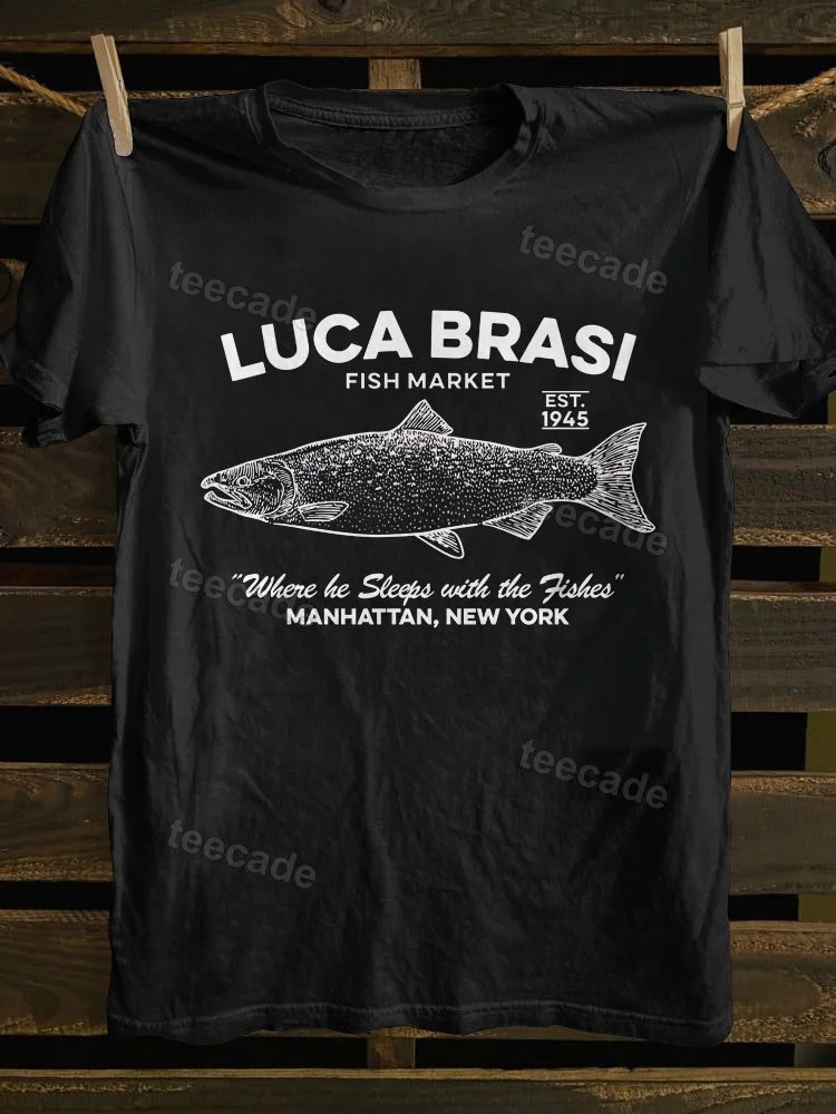 Teecade Teecade Luca Brasi Fish Market T-shirt