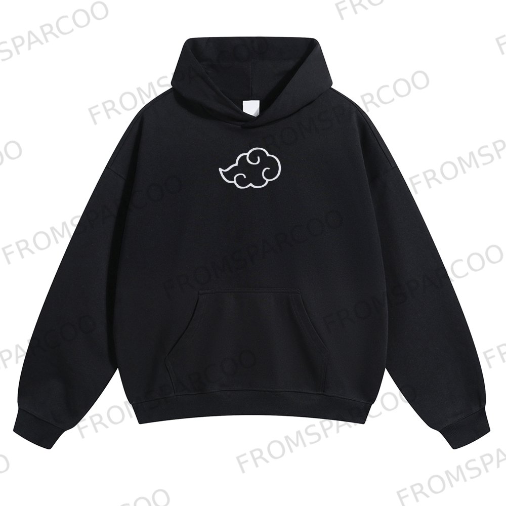 Unisex Casual Anime Print Hoodie