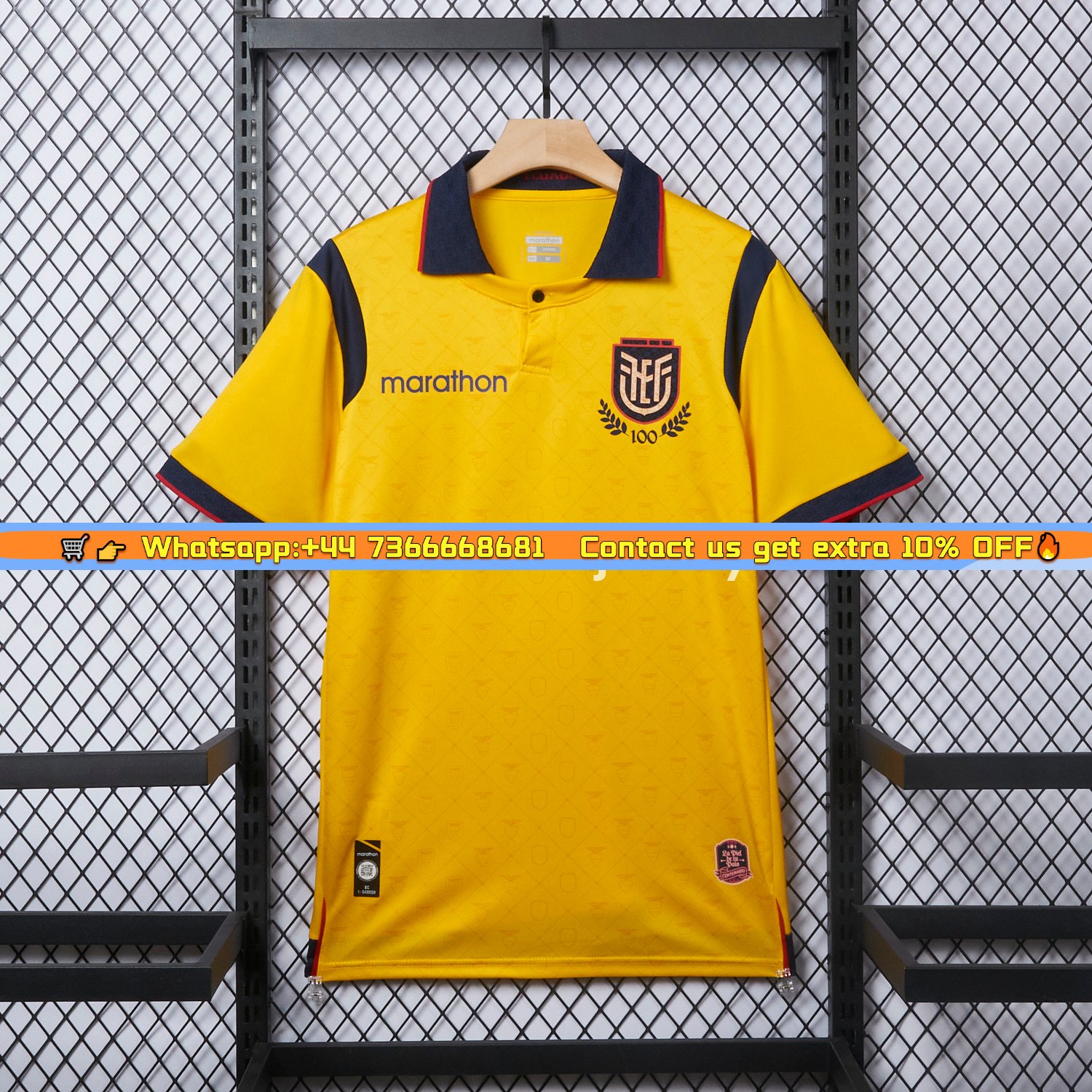 Ecuador 2025 Centenary Home Jersey - Fans Version