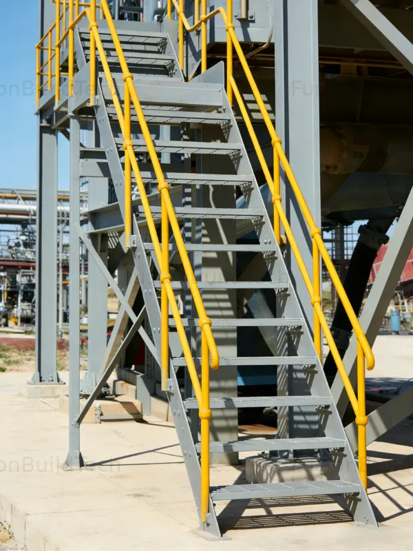 Industrial Steel Stairs-Straight Staircase