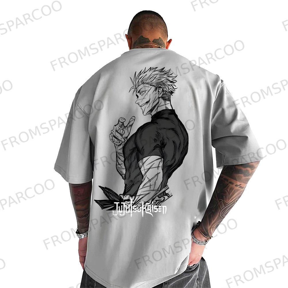 Oversized Casual Anime T-Shirt