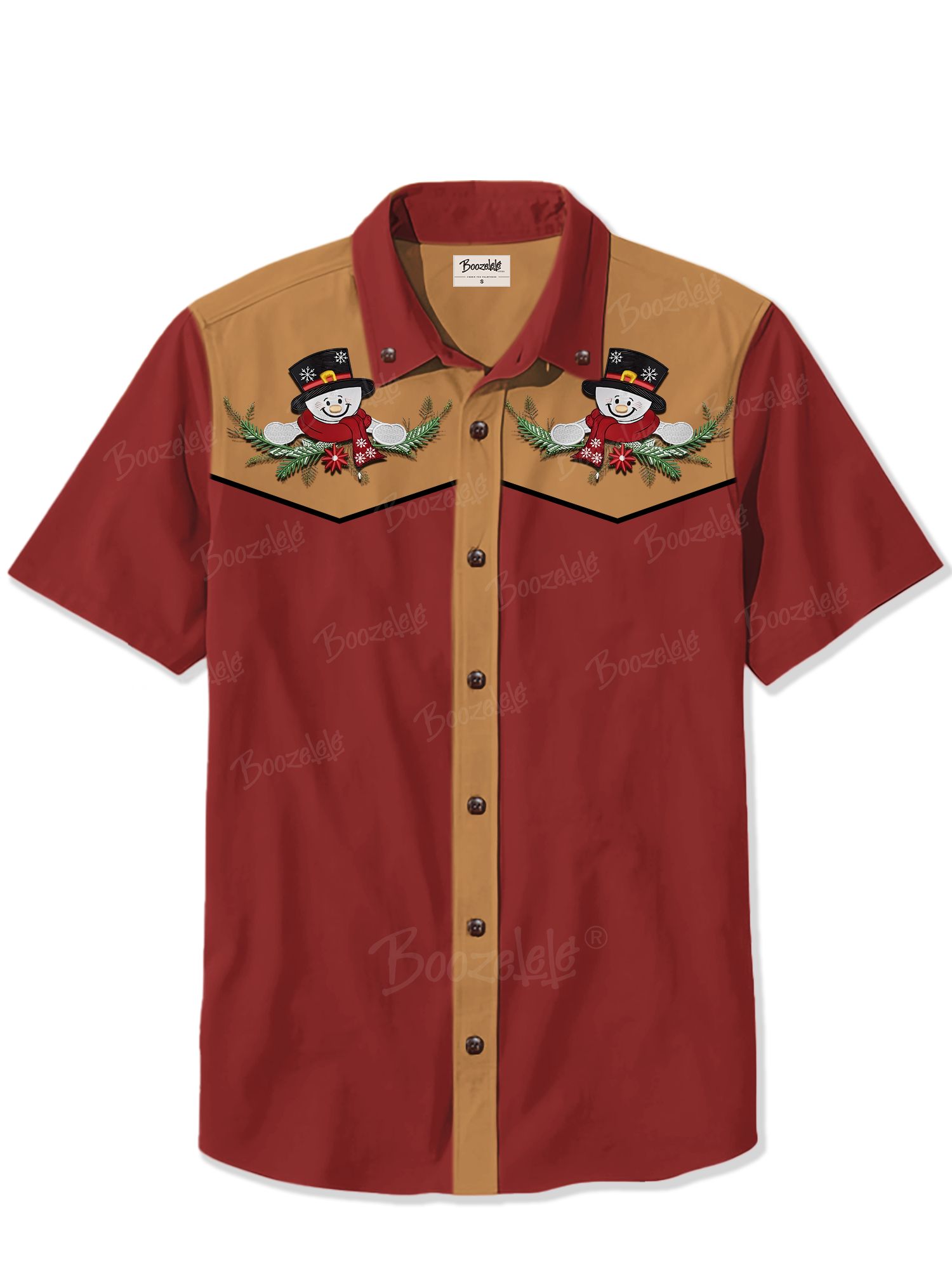 Snowman Christmas - 100% Cotton Shirt
