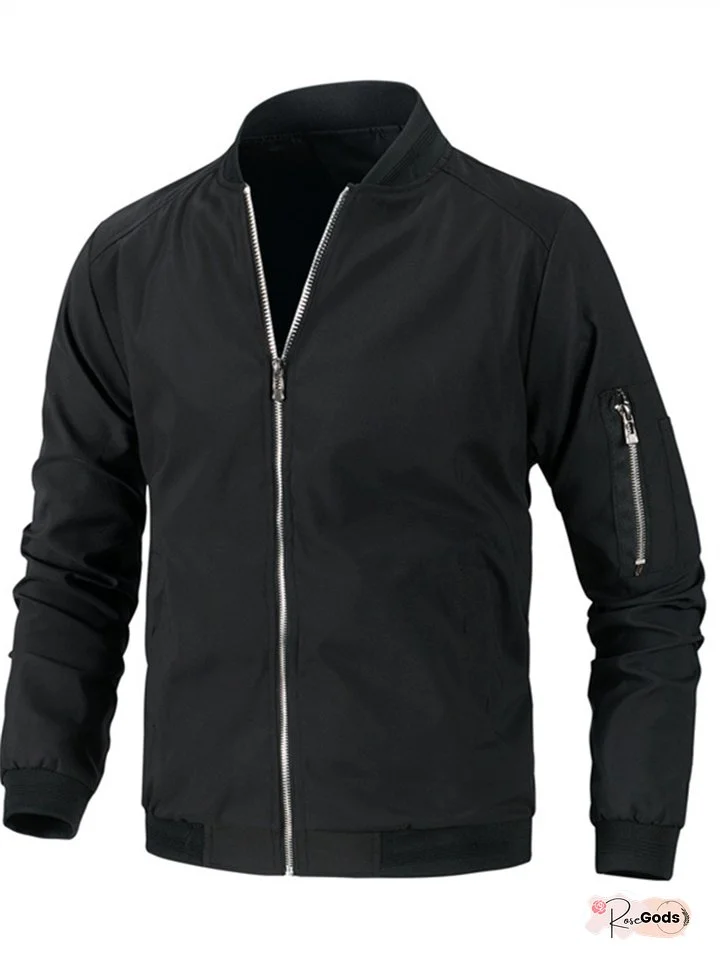 Men's Jackets Spring and Autumn Trend of The Large Size and Loose Casual Baseball Suit Jackets