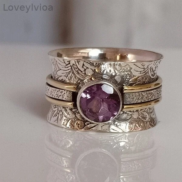 🎁Bohemian Crystal Meditation Ring