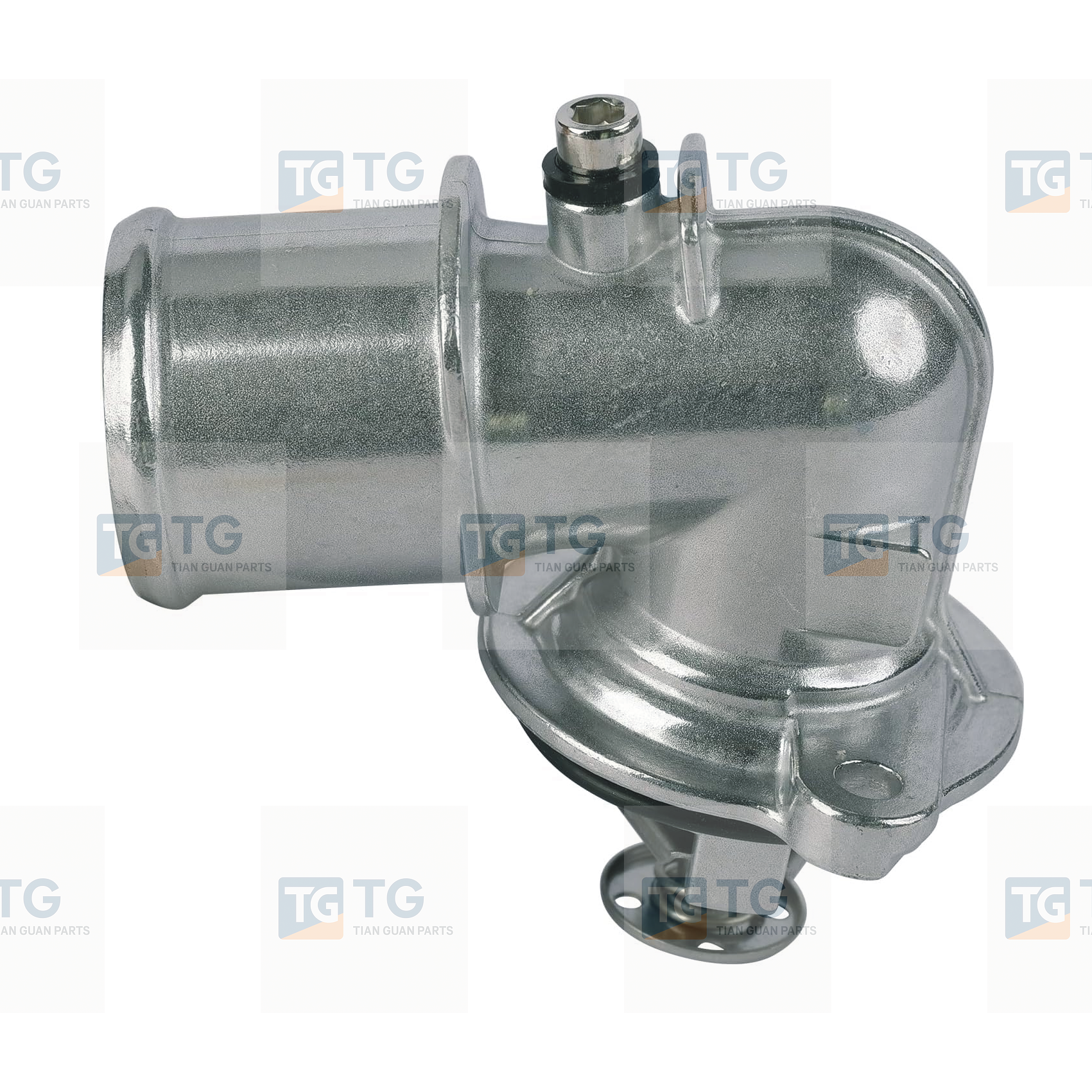 Upgrade Aluminium Thermostat Housing Assembly.Fit for 2014-2022 RAM 1500 RAM 1500 Jeep Grand Cherokee Wrangler Gladiator 3.0L  902-3040 68253514AA.