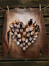 Funny Animal Party Print T-Shirt