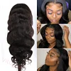 Brazilian Black Water Wave Long Wig