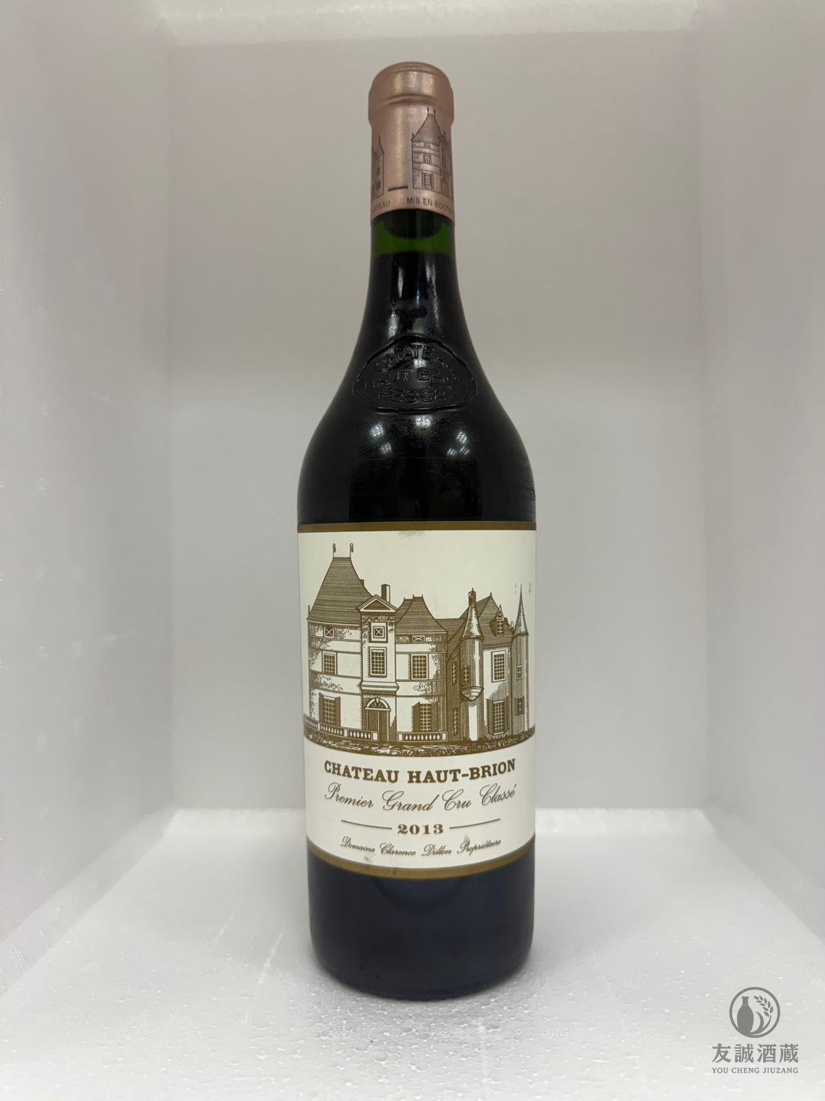 【A10389】侯伯王 Haut-Brion 2013｜頂級名莊｜酒帽小瑕疵｜優雅價 友誠酒藏