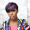 New Fashion Colorful Wgs With Bands Natural Pixie Cut Wig