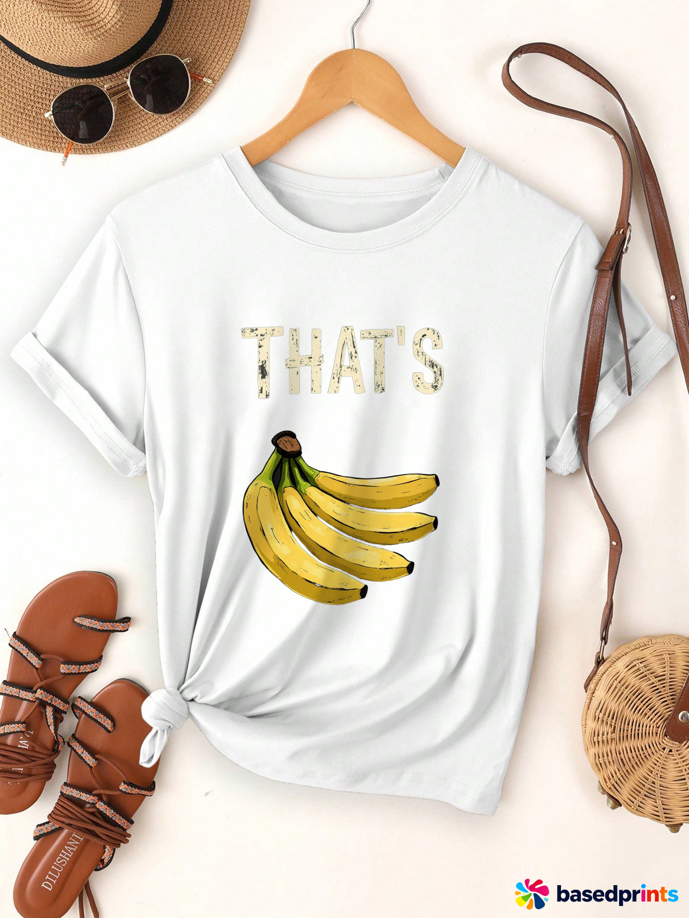 White That's Bananas T-Shirt