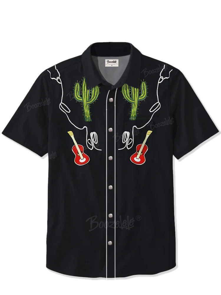 A Guitar Named Cactus - 100% Cotton Shirt
