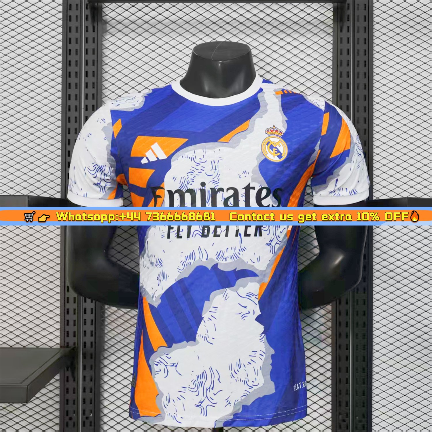 Real Madrid 25-26 Mixed Color Special Edition Jersey - Player Version