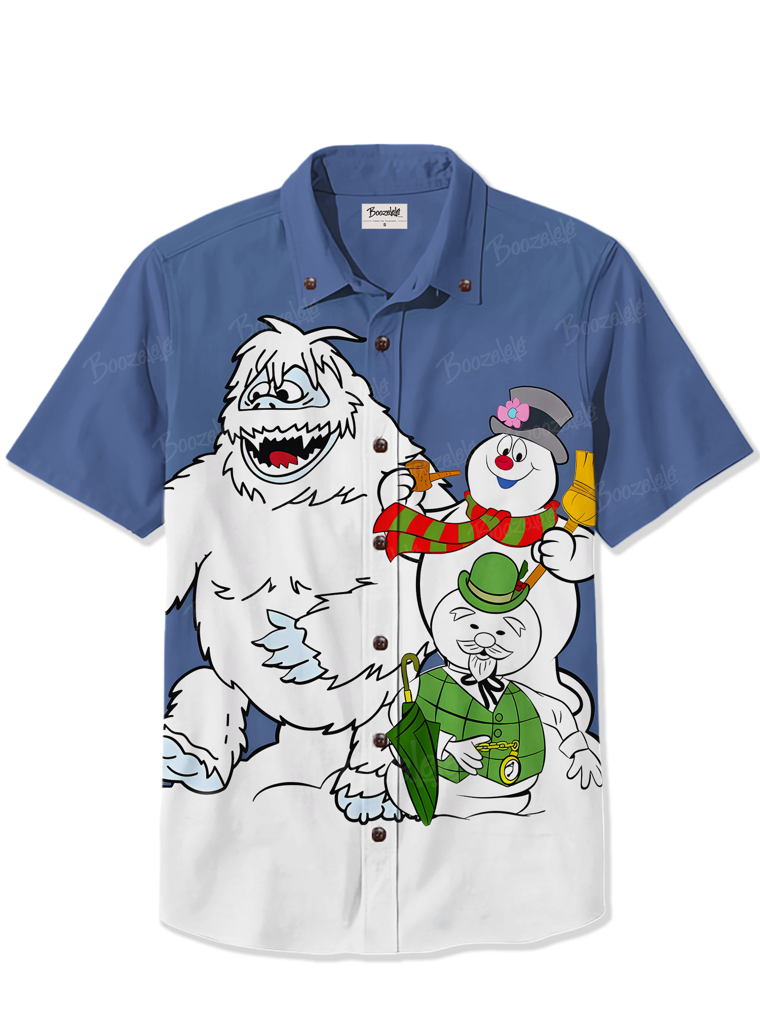 Snow Monster And Friends Christmas - 100% Cotton Shirt