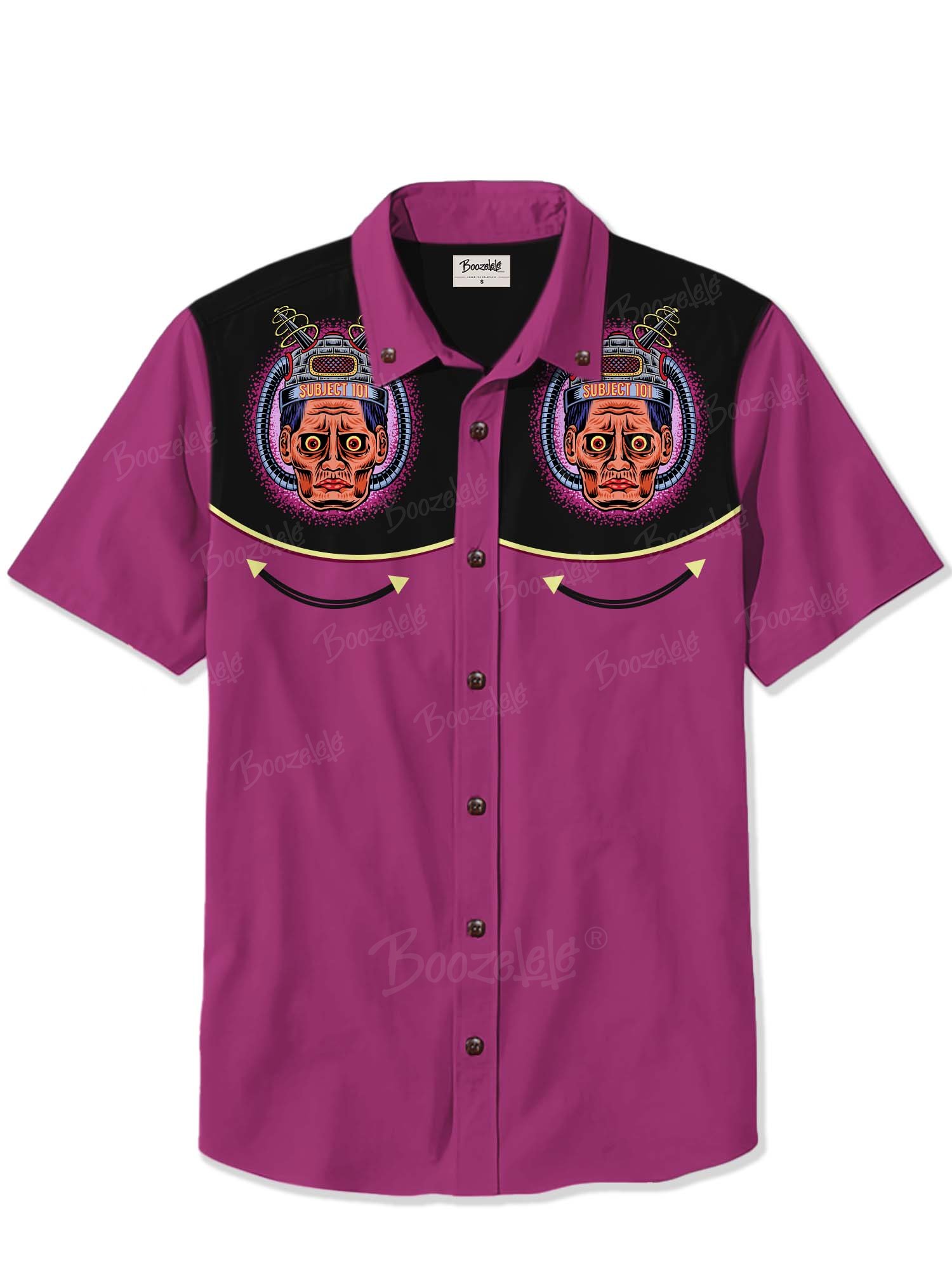 【Nyawart Design X Boozelele】Subject 101  Monster - 100% Cotton Shirt
