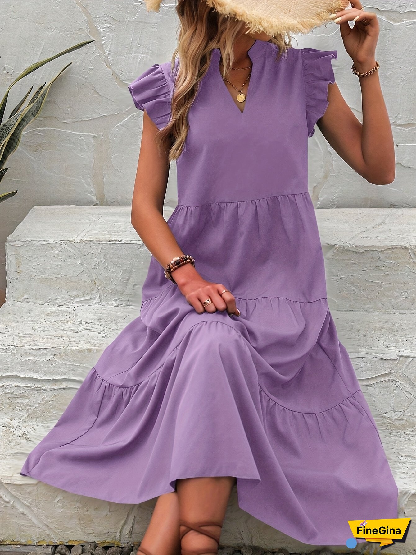 Women's Loose Casual Summer Dress, Essential For Spring/Summer Outings And Daily Wear