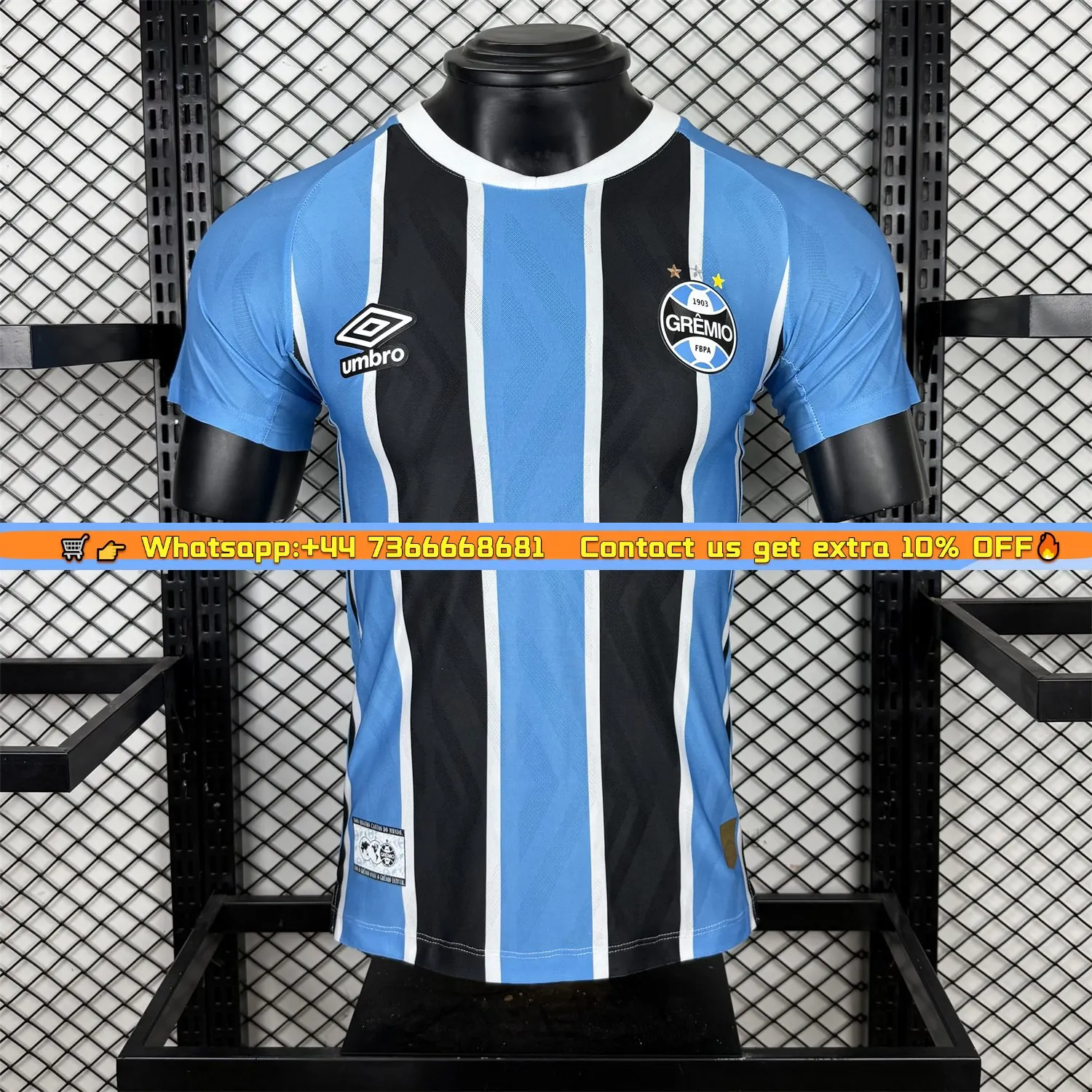Gremio 25-26 Home Unsponsored Jersey - Player Version