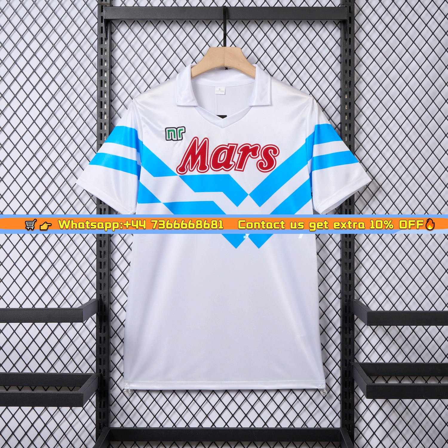 Retro Napoli 1988-89 Away Jersey