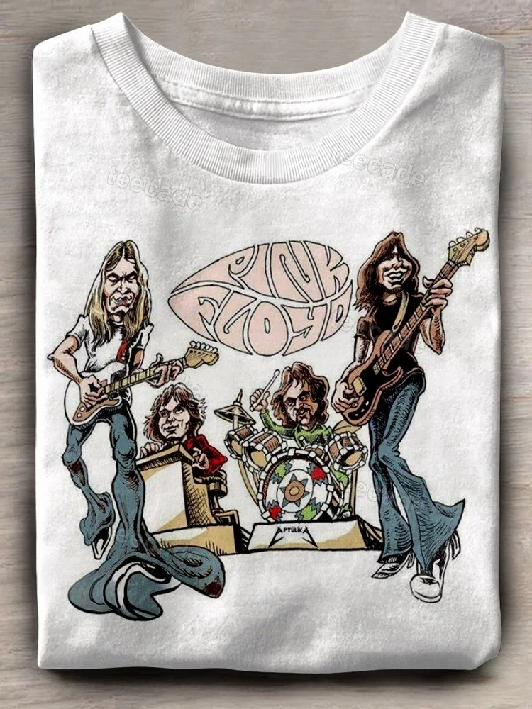 Teecade Teecade Pink Floyd Band T-shirt