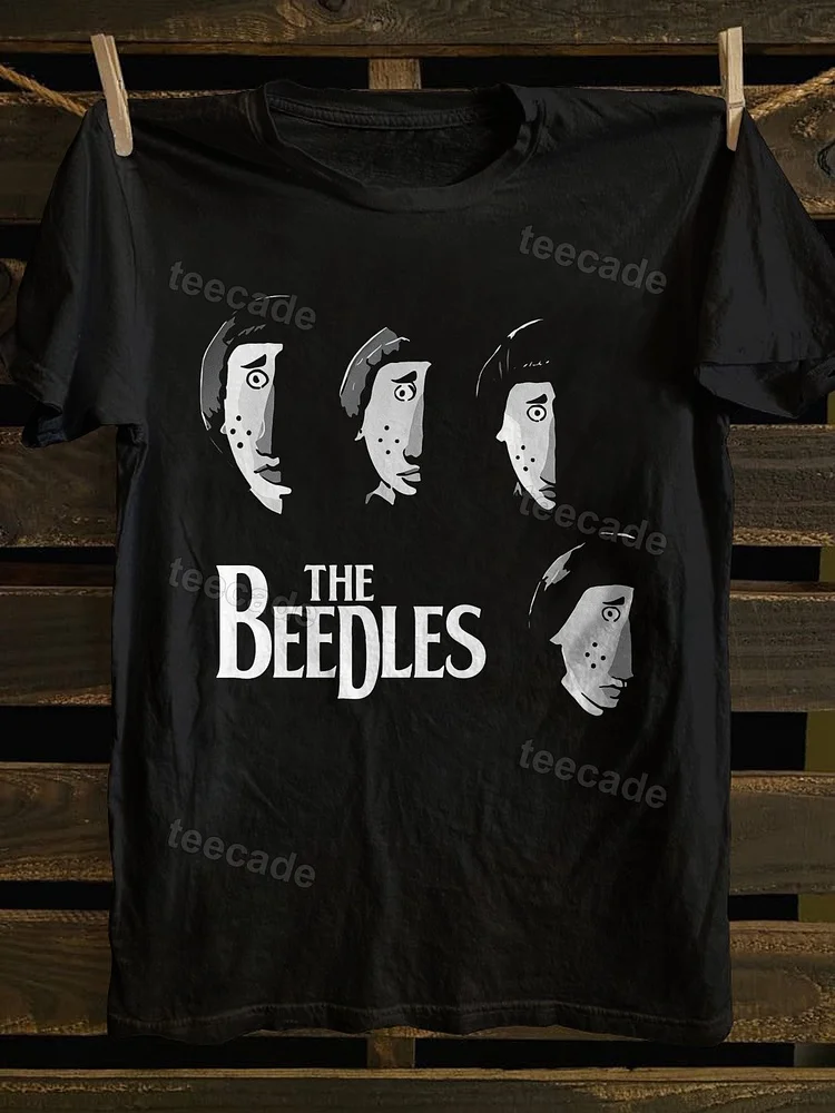 Teecade Teecade The Beedles Wild Beatles Band T-shirt