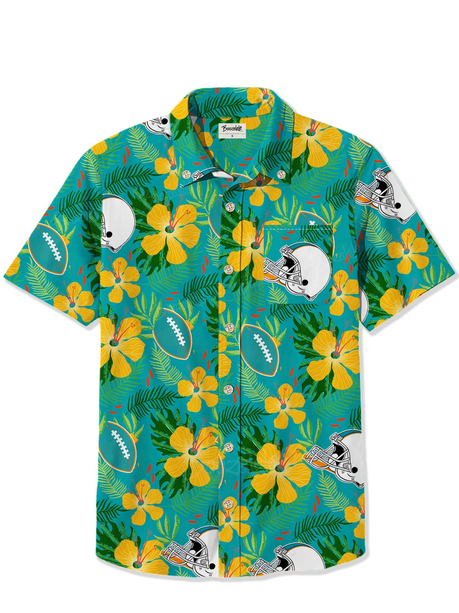 Hawaii Dolphin American Football - 100% Cotton Shirt