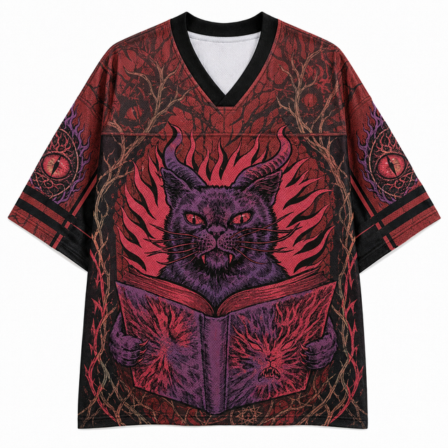 Street Shadow Cat Short Sleeve Jersey