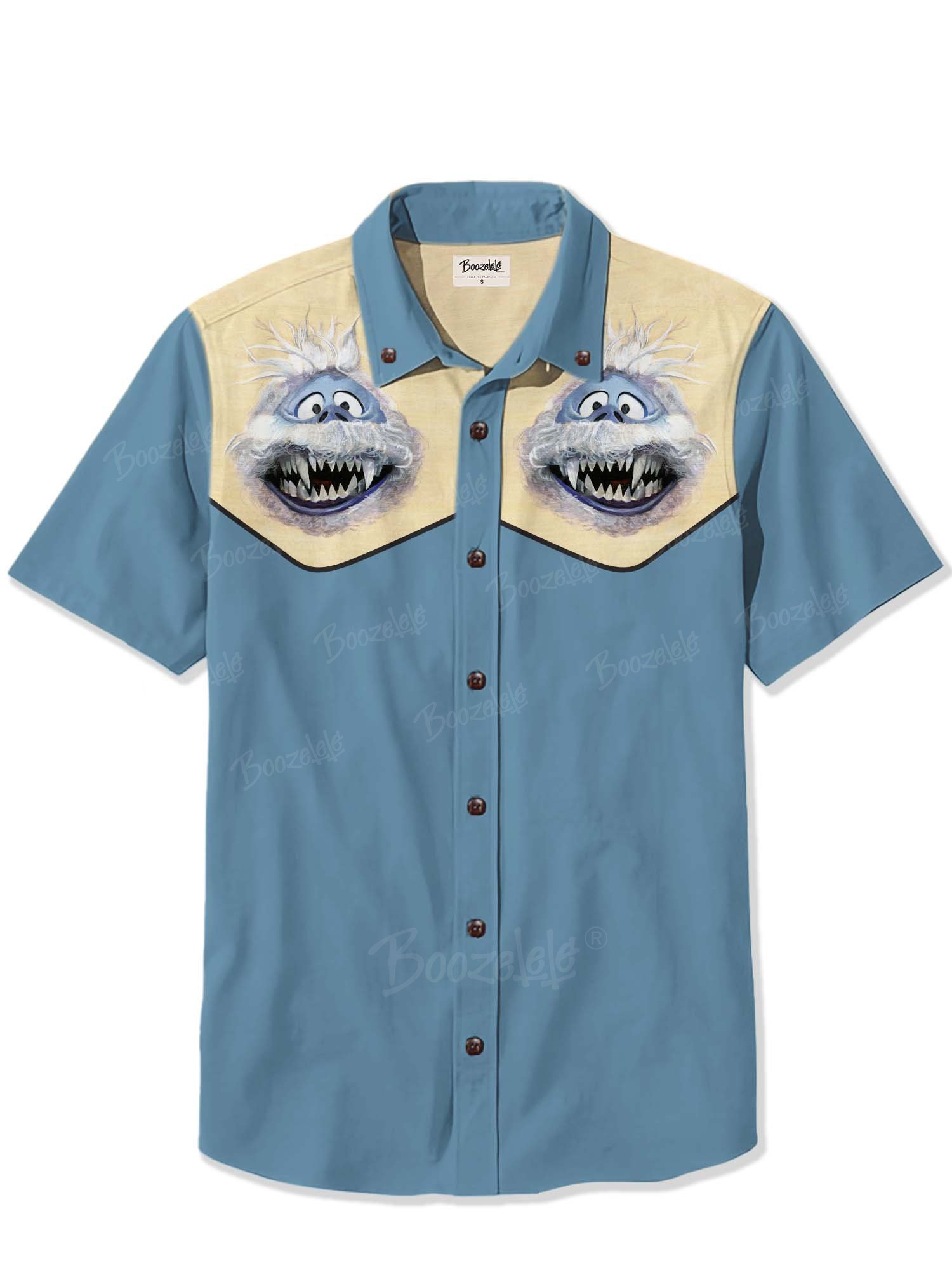 Christmas Snowman Monster - 100% Cotton Shirt