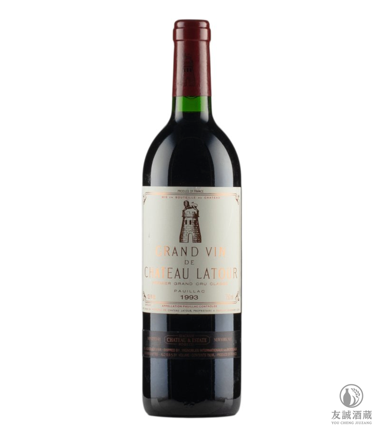 1993年 Chateau Latour 拉圖紅酒 友誠酒藏