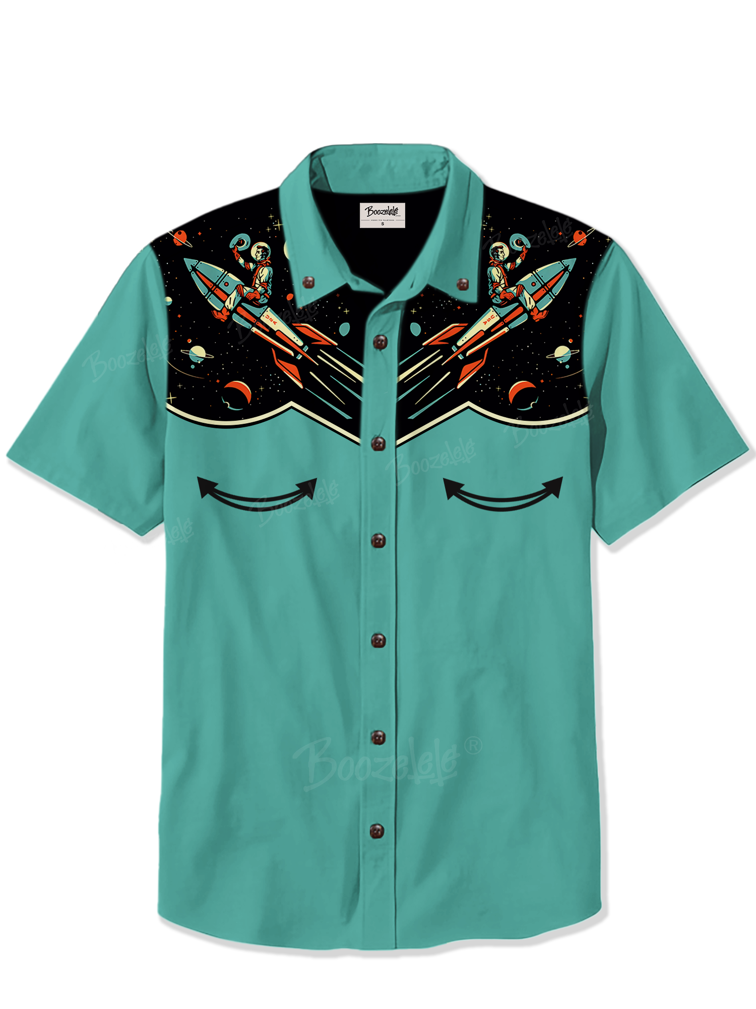 Space Rocket Astronaut - 100% Cotton Shirt