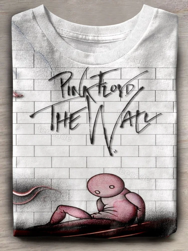 Teecade Teecade Pink Floyd Band Art Print T-shirt