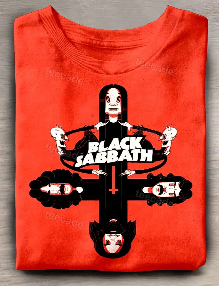 Teecade Teecade Black Sabbath Band T-shirt
