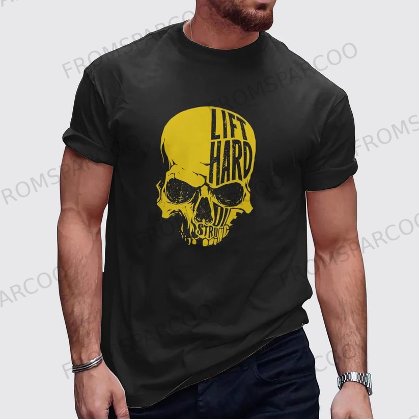 Men's Printed Gym T-Shirt