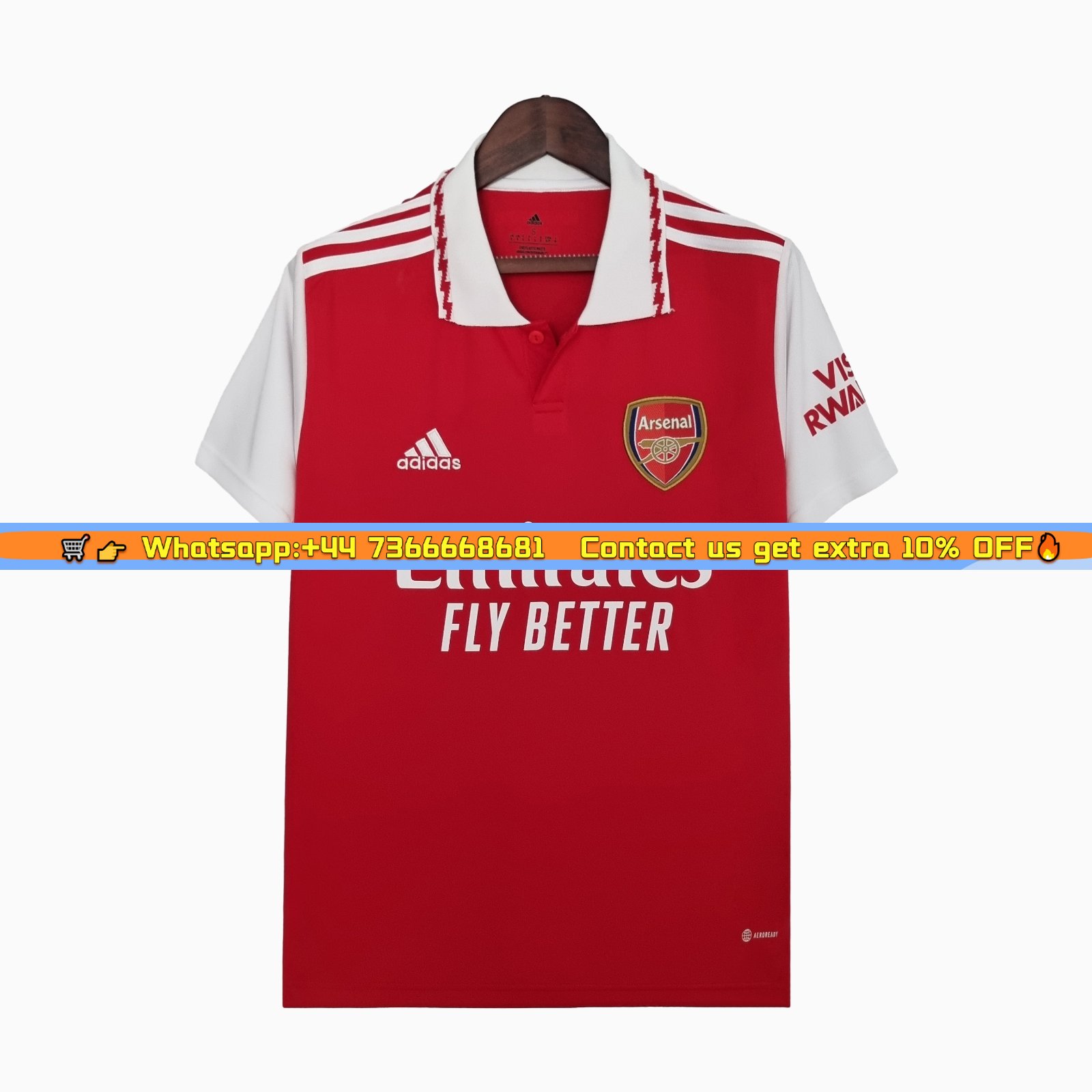 Retro Arsenal 2022-23 Home Jersey