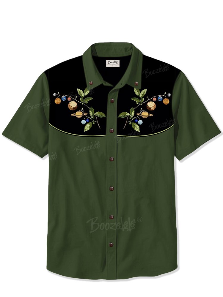 Eight Planets on a Branch - 100% Cotton Shirt