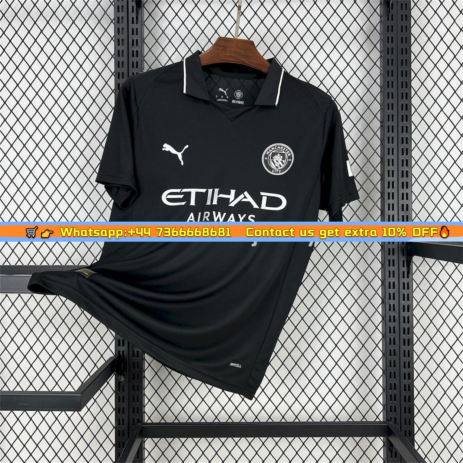Manchester City 25-26 Black Special Jersey - Fans Version