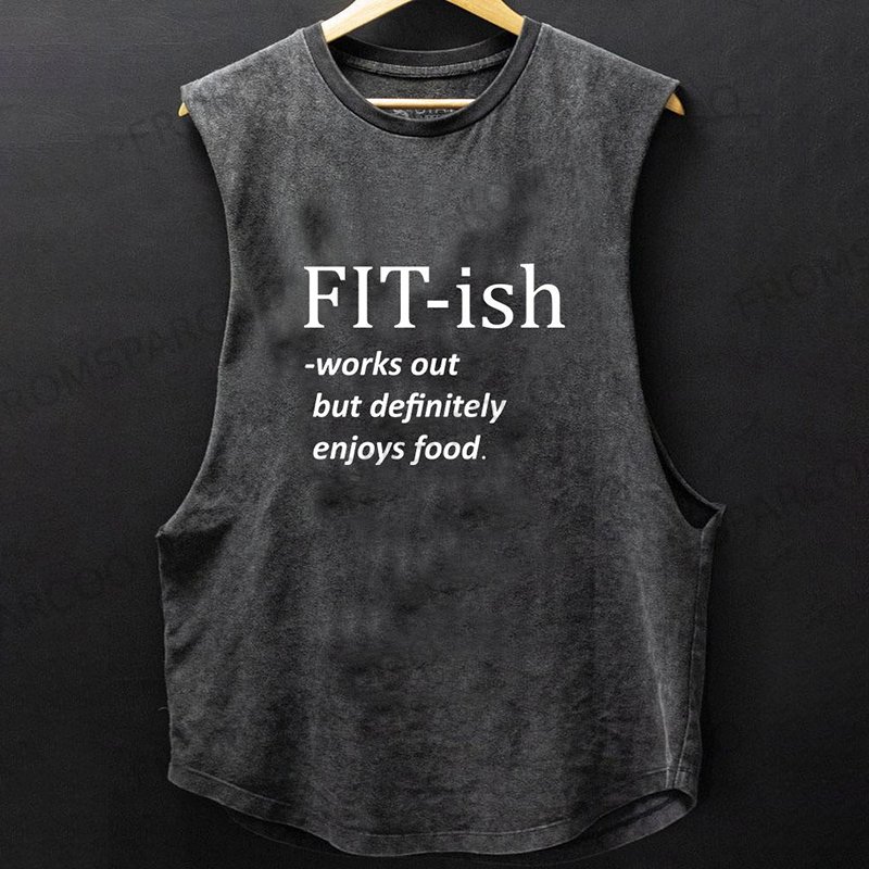 FIT-ISH SCOOP BOTTOM COTTON TANK