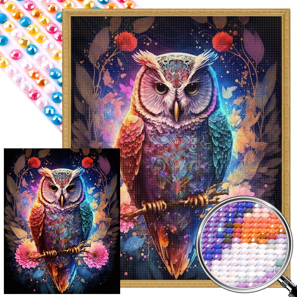 AB Diamond Painting - Full Round - animal series (40*50CM)  ARY