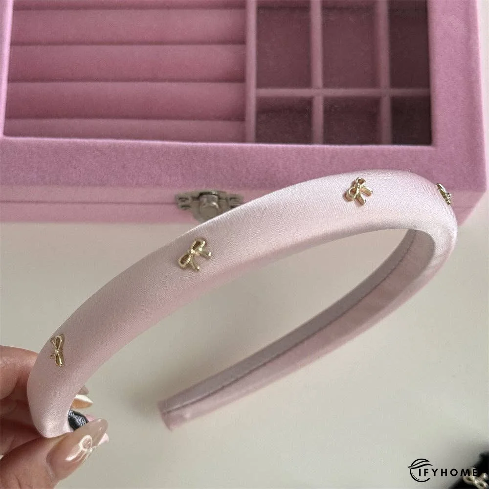 Alloy Bow Trim Headband | IFYHOME
