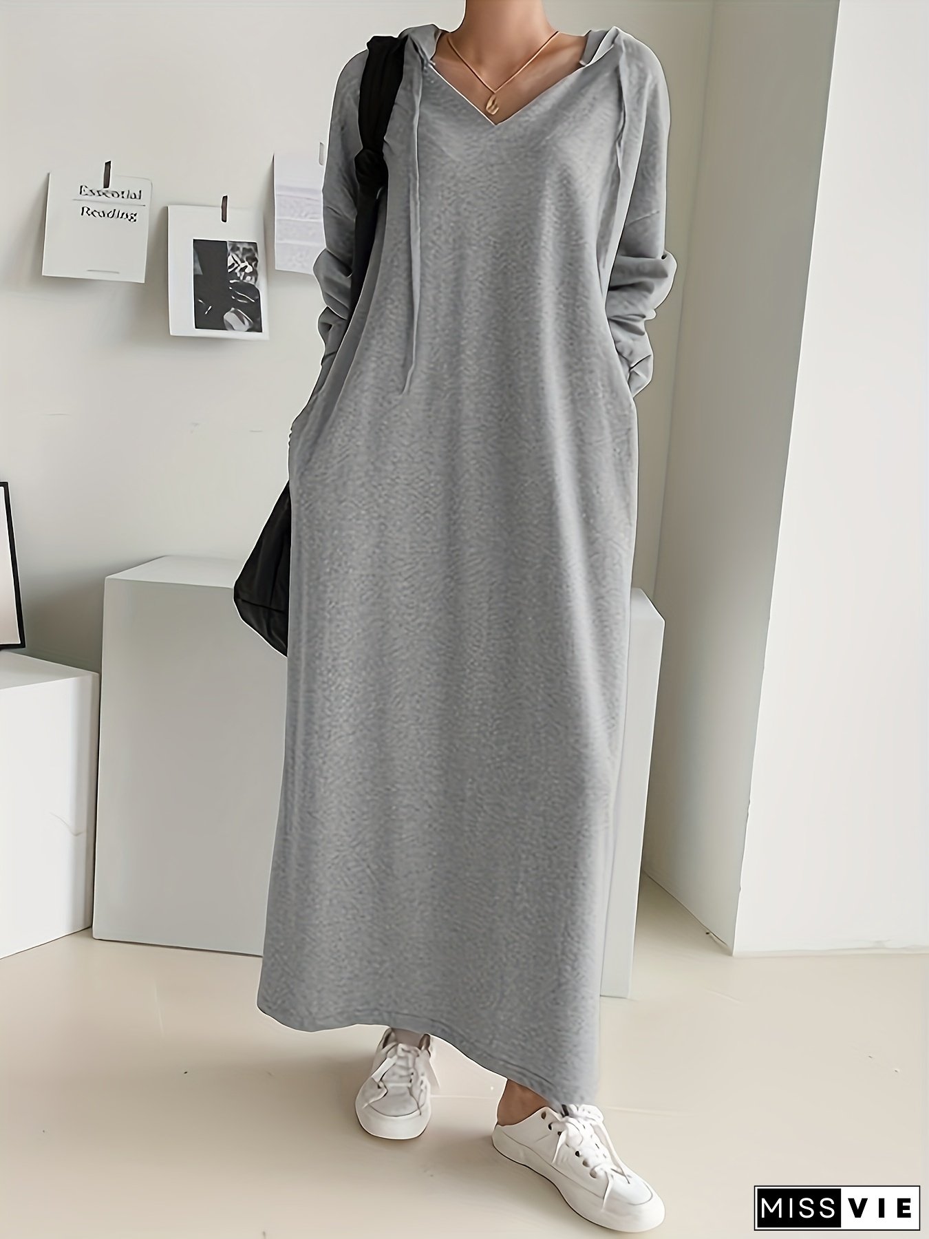 Autumn And Winter New Fashion Sexy Shirt Long Skirt Hoodie Dress Woman