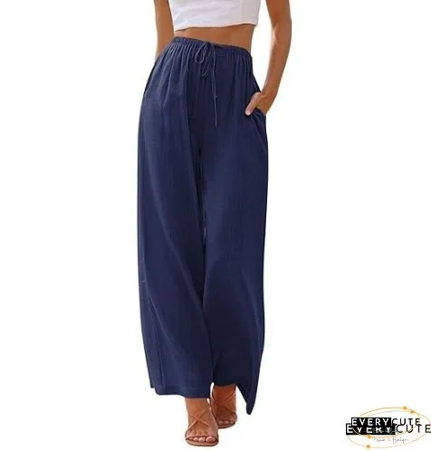 Wide Leg  Pants in Solid Colors
