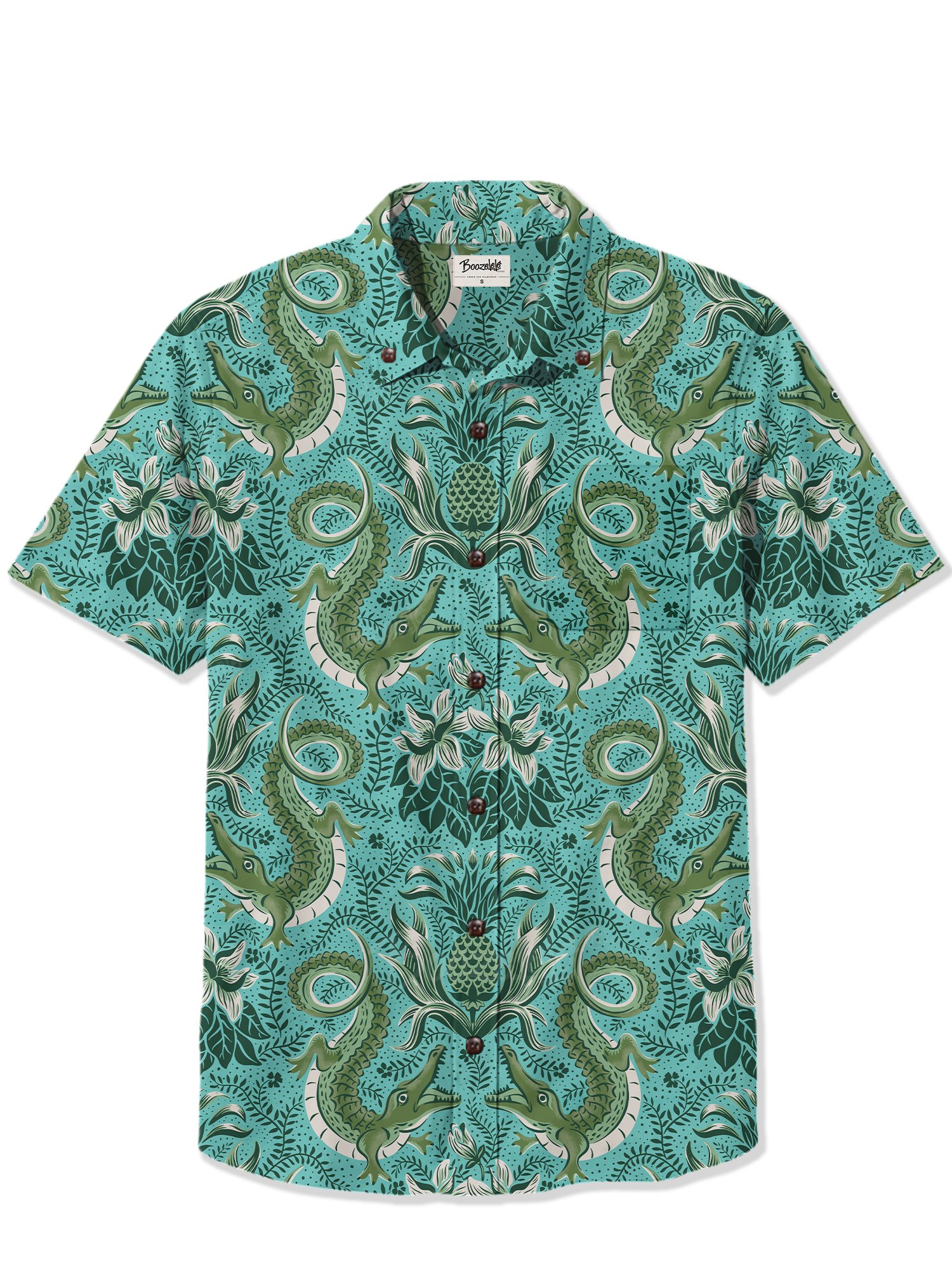 【Amy Suther X Boozelele】Gator Gala - 100% Cotton Shirt