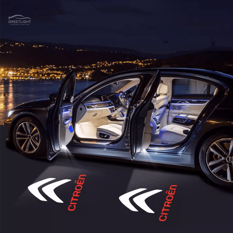 Citroën-Compatible Ultra-HD Door Projector Lights