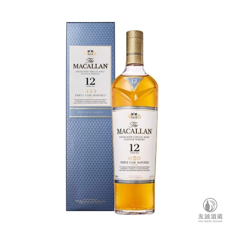 MACALLAN麥卡倫12年黃金三桶 友誠酒藏