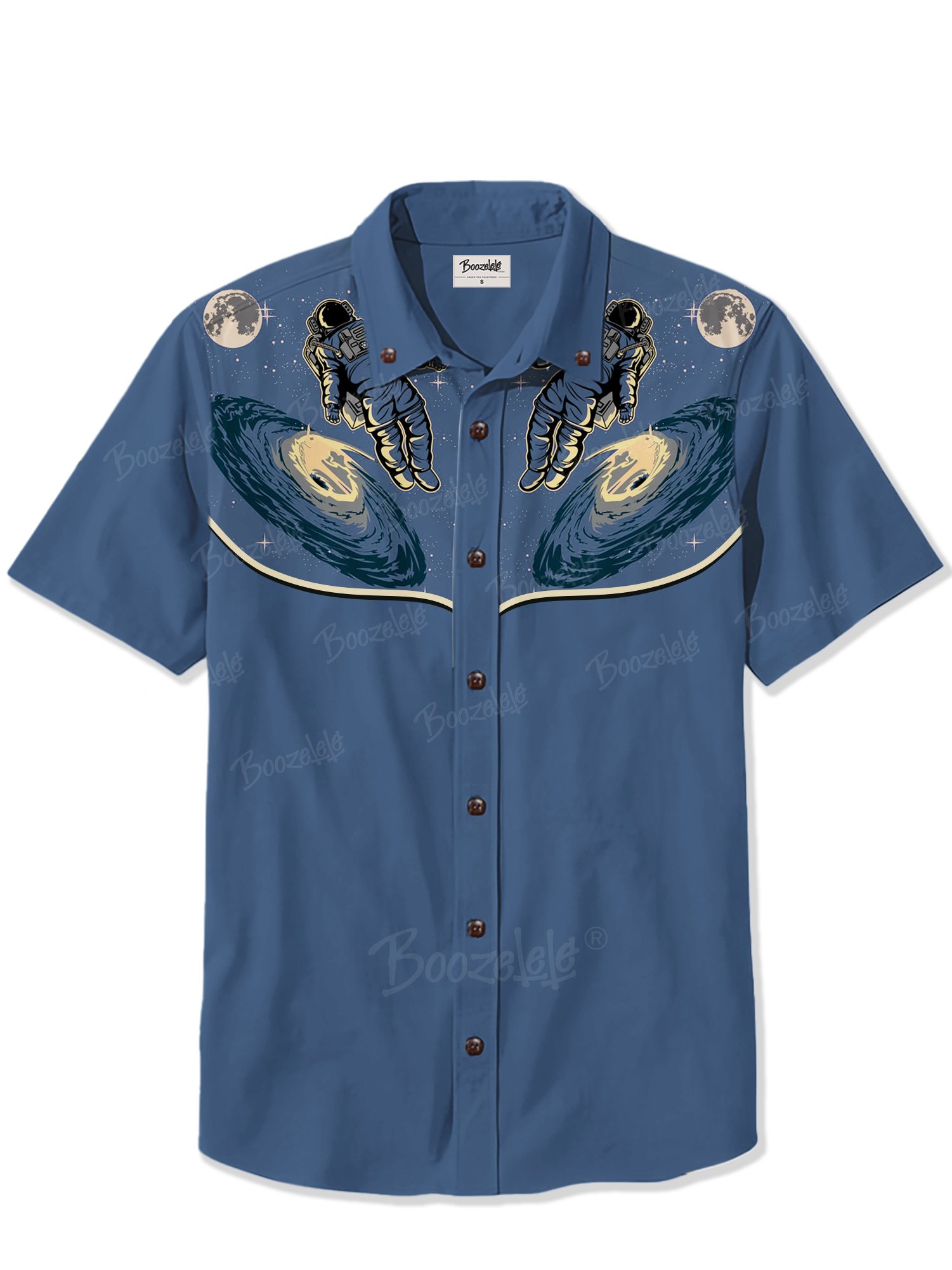 Retro Space Astronaut - 100% Cotton Shirt