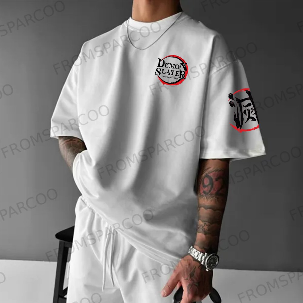 Unisex Anime Print T-Shirt