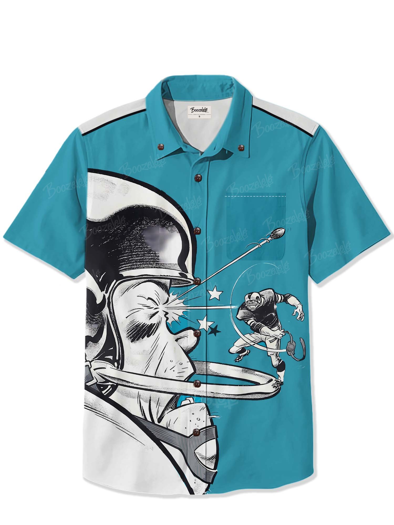 VIntage American Football Poster - 100% Cotton Shirt
