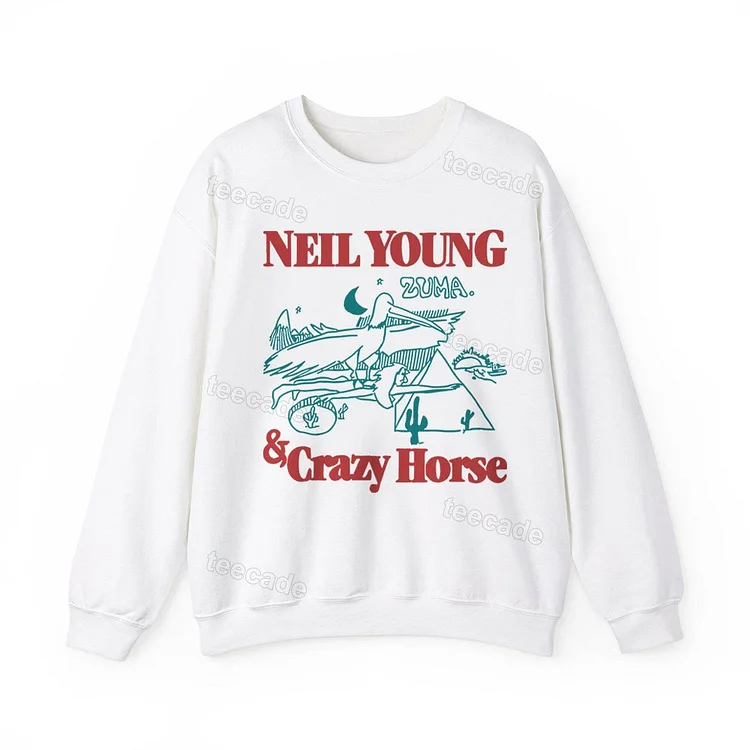 Teecade Teecade Neil Young & Crazy Horse Sweatshirt