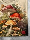Vintage Mushrooms Art Print Casual T-Shirt