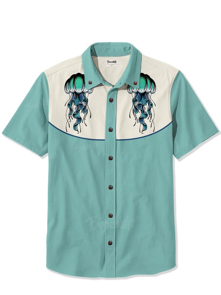 Floating jellyfish - 100% Cotton Shirt