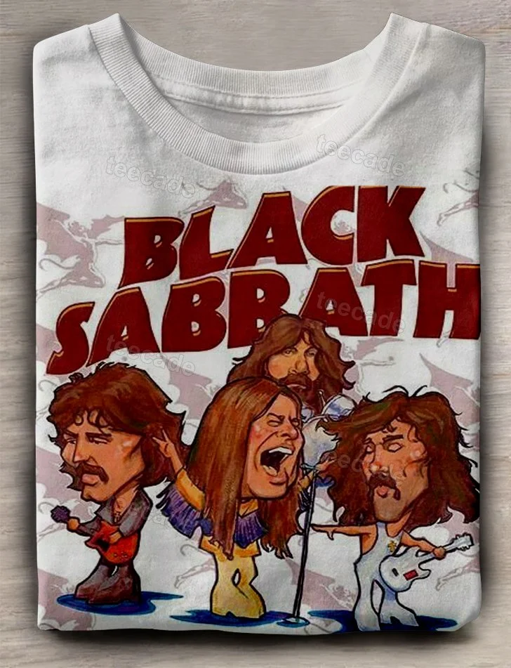 Teecade Teecade Black Sabbath Comic T-shirt